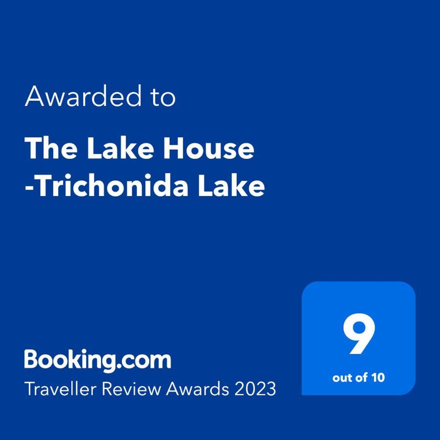 The Lake House" -Trichonida Lake Marathias (Aetolia-Acarnania) Exterior foto