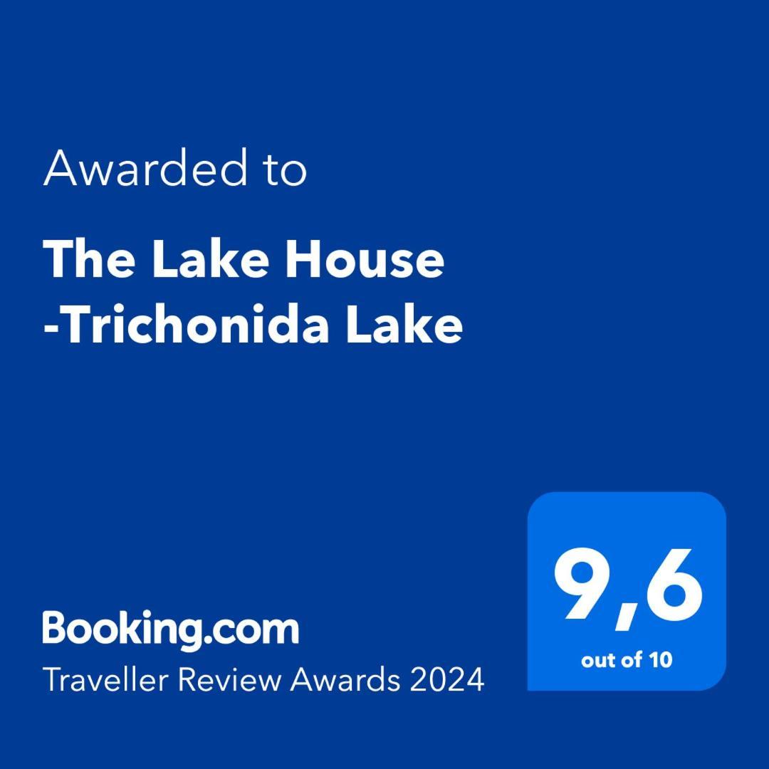 The Lake House" -Trichonida Lake Marathias (Aetolia-Acarnania) Exterior foto